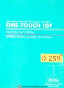 Okuma-Okuma One Touch IGF, Lathe Operations Guide Manual 1990-IGF-One Touch-01